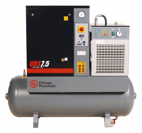 Chicago pneumatic QRS75HPD rotary screw air compressor