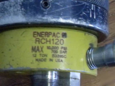 Enerpac hy-lok hydraulic pump swaging unit presetting 