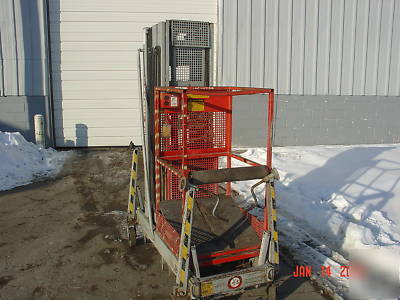 Handy herman man lift 24' platform height nice, small 