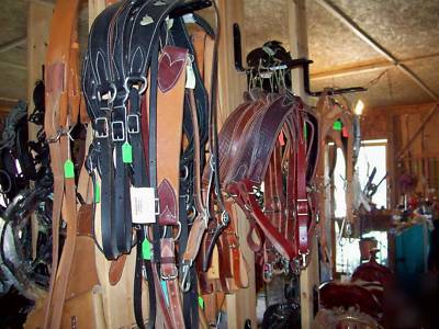 Horse saddles,bridles&equipment complete inventory sale