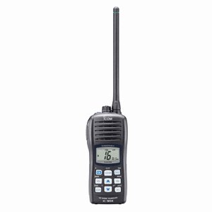 Icom M34 handheld 5 watts vhf radio marine transceiver