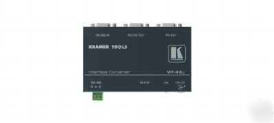 Kramer vp-43XL format converter RS232 RS485 RS422