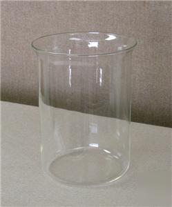 Pyrex beaker - unmarked - 2000 ml - 7-5/8