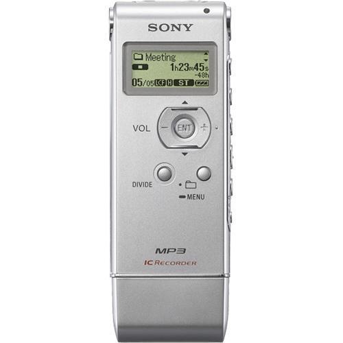 Sony icd-UX71 1GB usb MP3 digital voice recorder silver