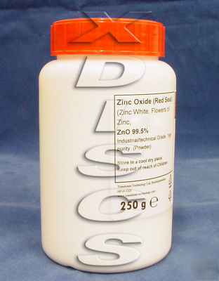 Zinc oxide zno first aid skin care ceramics 250G tub