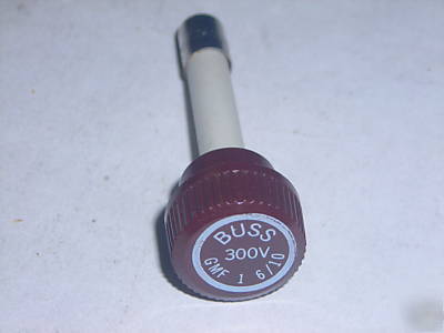 New 4 buss glr-1-6/10 knob mount fuse, 1.6 amp, 300VAC