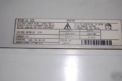 Control techniques 9500-8603 quantum iii dc drive 