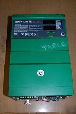 Control techniques 9500-8603 quantum iii dc drive 