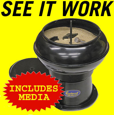 Eastwood heavy duty vibratory tumbler with media