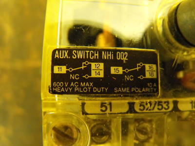 Klockner-moeller model# NZM6-63 industrial starter 