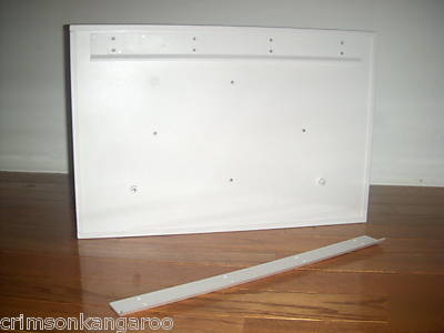 New 2 medical dental doctor's locking cabinet case