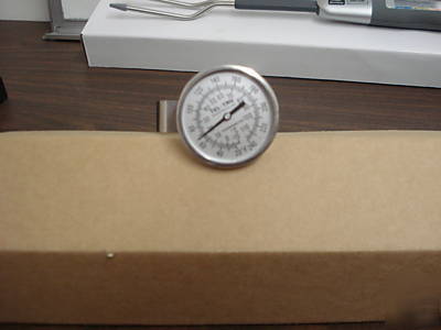 New tel-tru pocket-meat testing thermometers in box