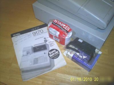 Royal alpha 9170 cash management system register nky