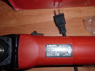 New hilti dcg 500-s angle grinder 382581 5