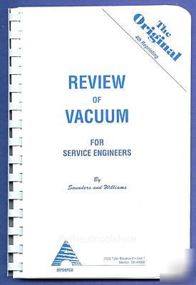 New review of vacuum for service engineers book hvac 