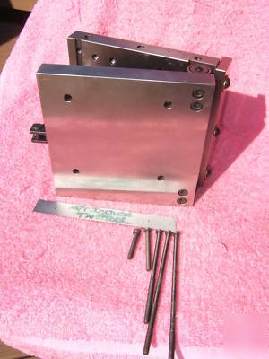 Sine plate 6X6 w/ hermann schmidt tensioner machinist