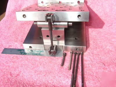 Sine plate 6X6 w/ hermann schmidt tensioner machinist