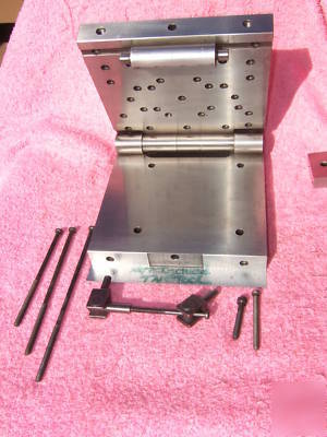 Sine plate 6X6 w/ hermann schmidt tensioner machinist