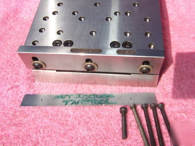 Sine plate 6X6 w/ hermann schmidt tensioner machinist