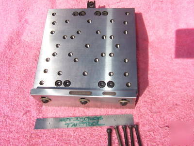 Sine plate 6X6 w/ hermann schmidt tensioner machinist