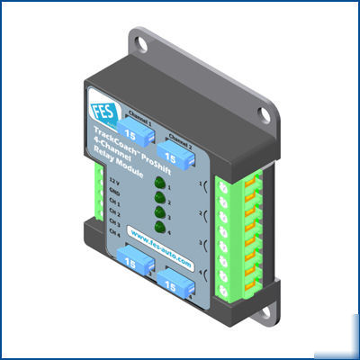 High current 2 channel relay module - 15A each - fused