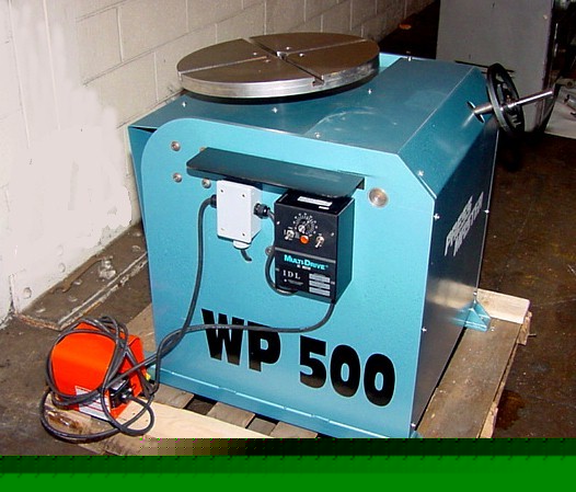 New pressmaster 500 lb welding positioner, in stock