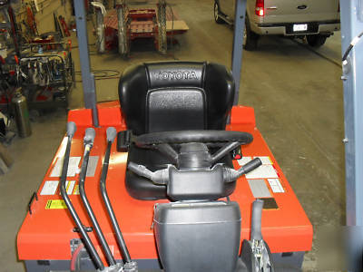 2008 toyota forklift (electric)