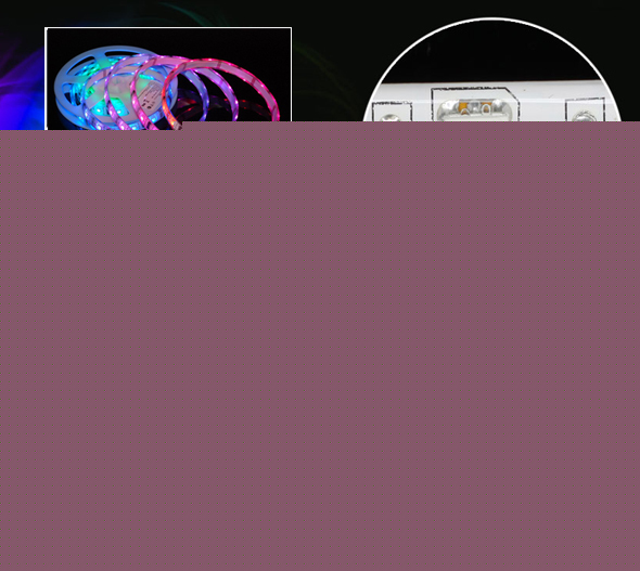 500CM remote waterproof rgb flash 5050 smd led strip 5M