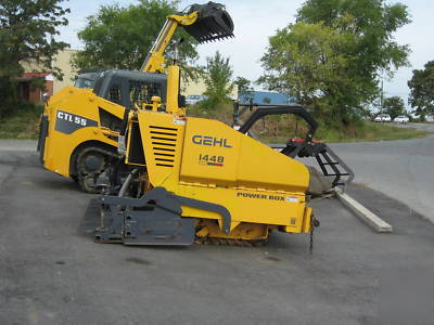 Asphalt paver & roller - combo package great deal