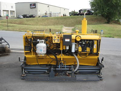 Asphalt paver & roller - combo package great deal