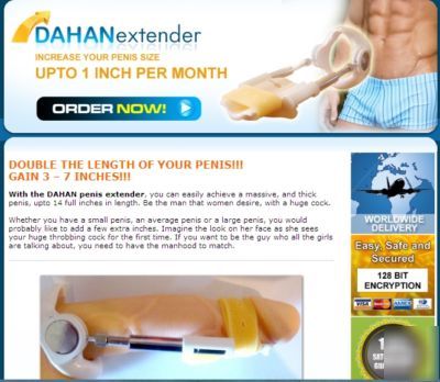 Gain inch penis extender device website business sale