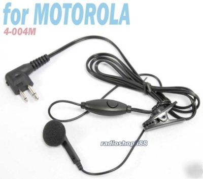 High quality earpiece w/ ptt for motorola GP2000 004M
