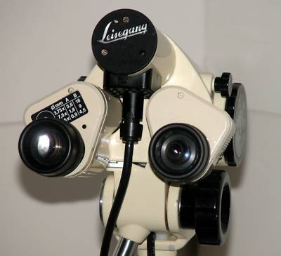 Leisegang 1D3, three magnification ob/gyn colposcope A1