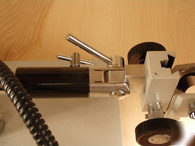 Meiji emz microscope +stand +light no more nikon smz 2B