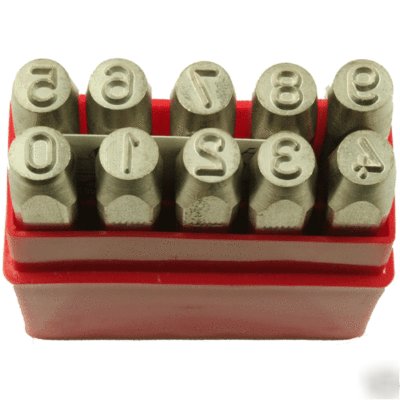 Pryor number punch set 4MM (5/32