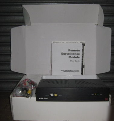 Rsm-1600 master remote surveillance transceiver