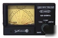 SX144-430 vhf / uhf cross needle swr & power meter
