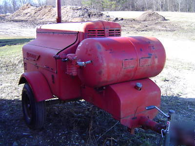 Towable air compressor jaeger air plus 105