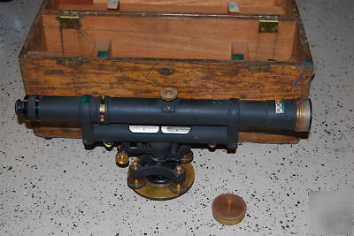 K & e 18 inch level vintage collectable perfect optics 