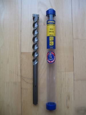 Bn genuine irwin speedhammer sds max drill bit 25 x 320