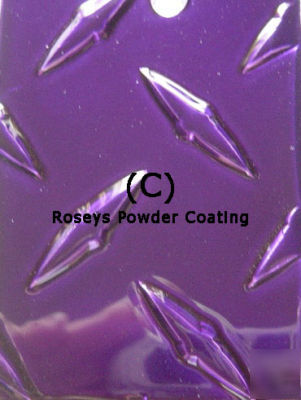 Candy purple 120% gloss 1 lb powder coating 