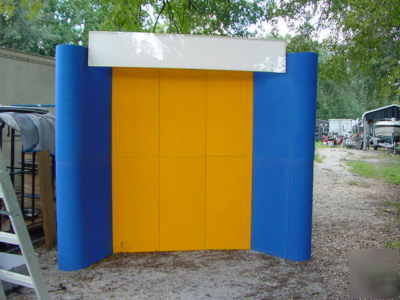 Nimlok K01 10' display trade show booth very nice-clean