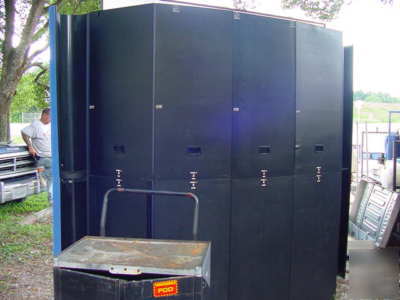 Nimlok K01 10' display trade show booth very nice-clean