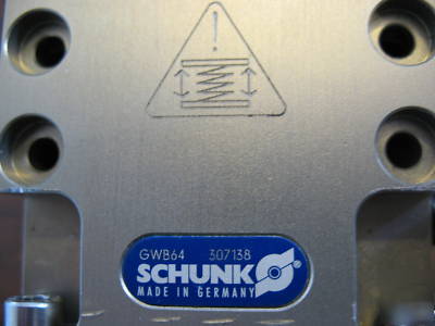 Schunk GWB64 2 finger radial gripper