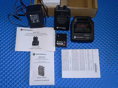 Used motorola minitor v pager RLD1022A 151~158.9975 mhz