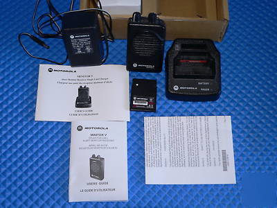 Used motorola minitor v pager RLD1022A 151~158.9975 mhz