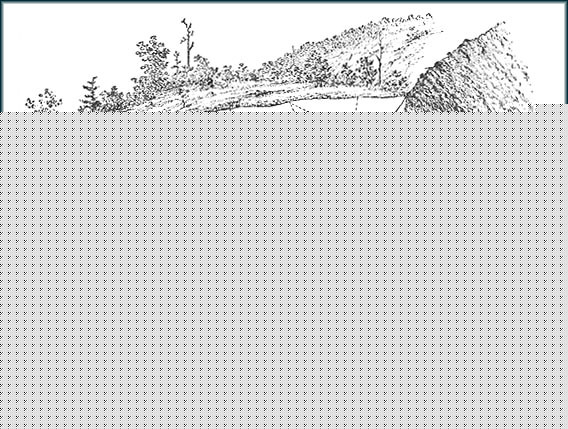 1929 earth work surveying retaining stone wall masonry+