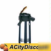6EA decaf 3 liter coffee airpots w/ vacuum liner