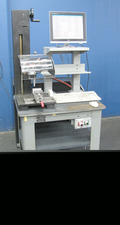 Geo t. schmidt #4X4 computer controlled marking machine
