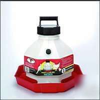 Little giant plastic poultry fount 3-gallon #PPF3